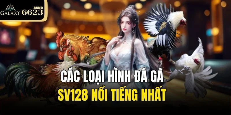 Các loại hình đá gà SV128 nổi tiếng nhất
