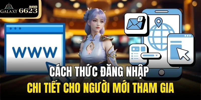 Cách thức đăng nhập chi tiết cho người mới tham gia