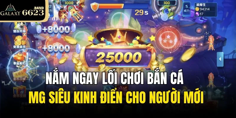 Nắm ngay lối chơi Bắn cá MG siêu kinh điển cho người mới