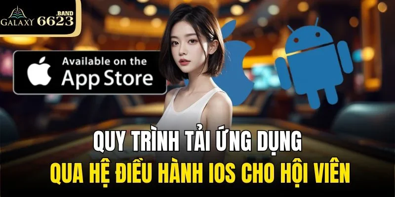 Quy trình tải ứng dụng qua hệ điều hành iOS cho hội viên